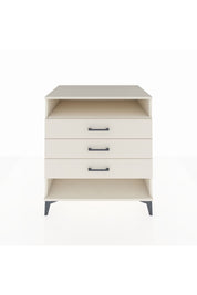 Kronos Şifonyer Tek Raflı 3 Çekmeceli 88x59x96 - S70M008V1C