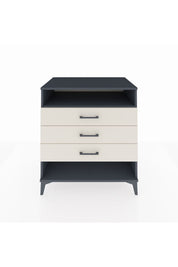 Kronos Şifonyer Tek Raflı 3 Çekmeceli 88x59x96 - S70M008V4C