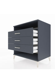 Kronos Şifonyer Tek Raflı 3 Çekmeceli 88x59x96 - S70M008V5C