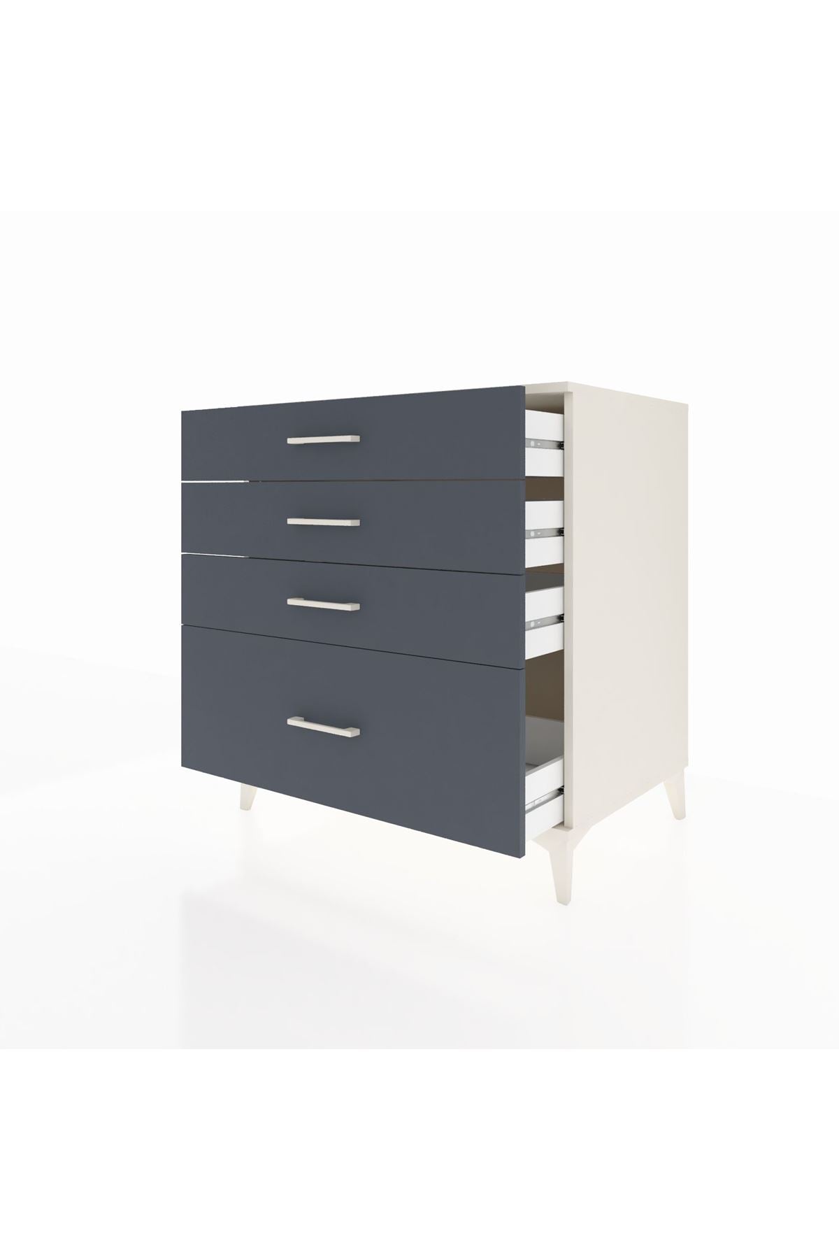 Kronos Şifonyer 4 Çekmeceli 88x59x96 - S70M009V2C