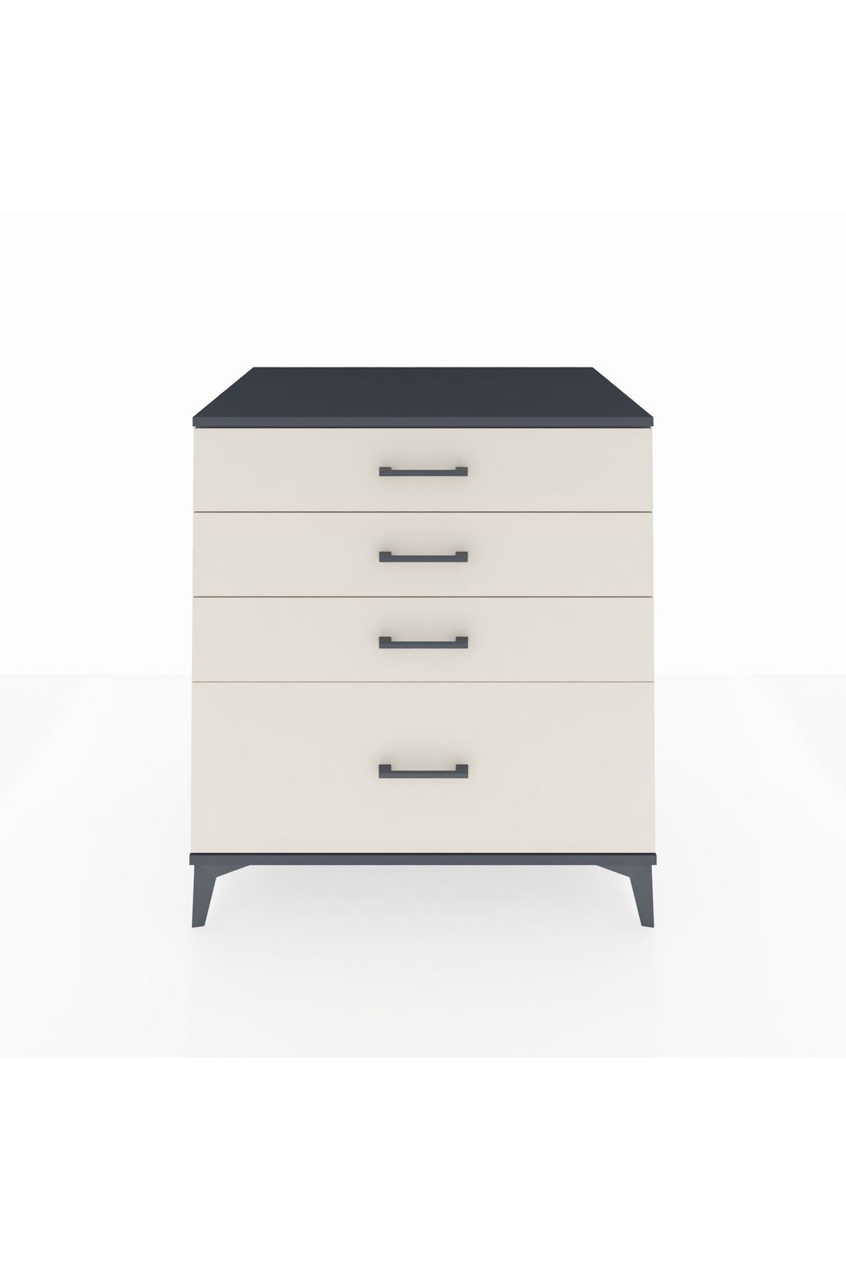 Kronos Şifonyer 4 Çekmeceli 88x59x96 - S70M009V4C