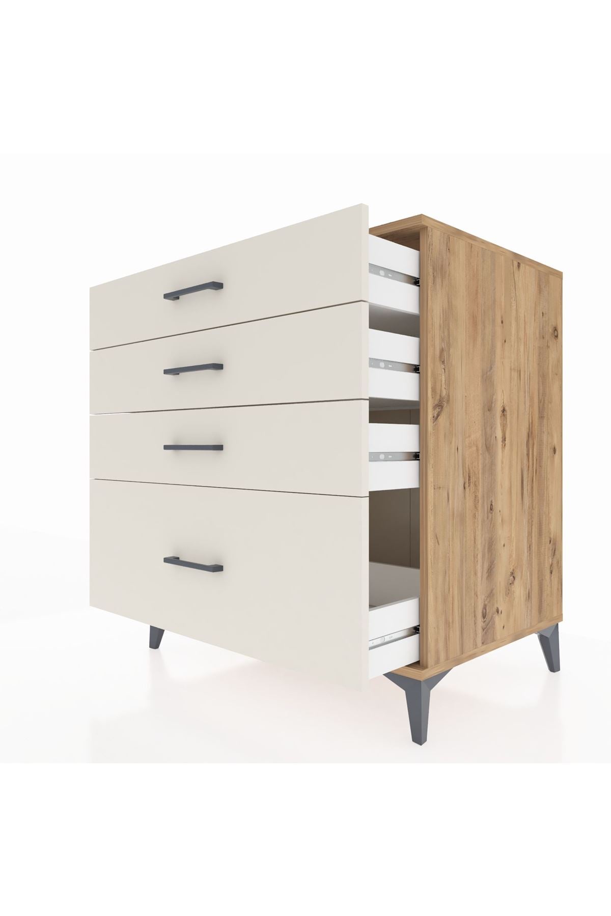 Kronos Şifonyer 4 Çekmeceli 88x59x96 - S70M009V7C
