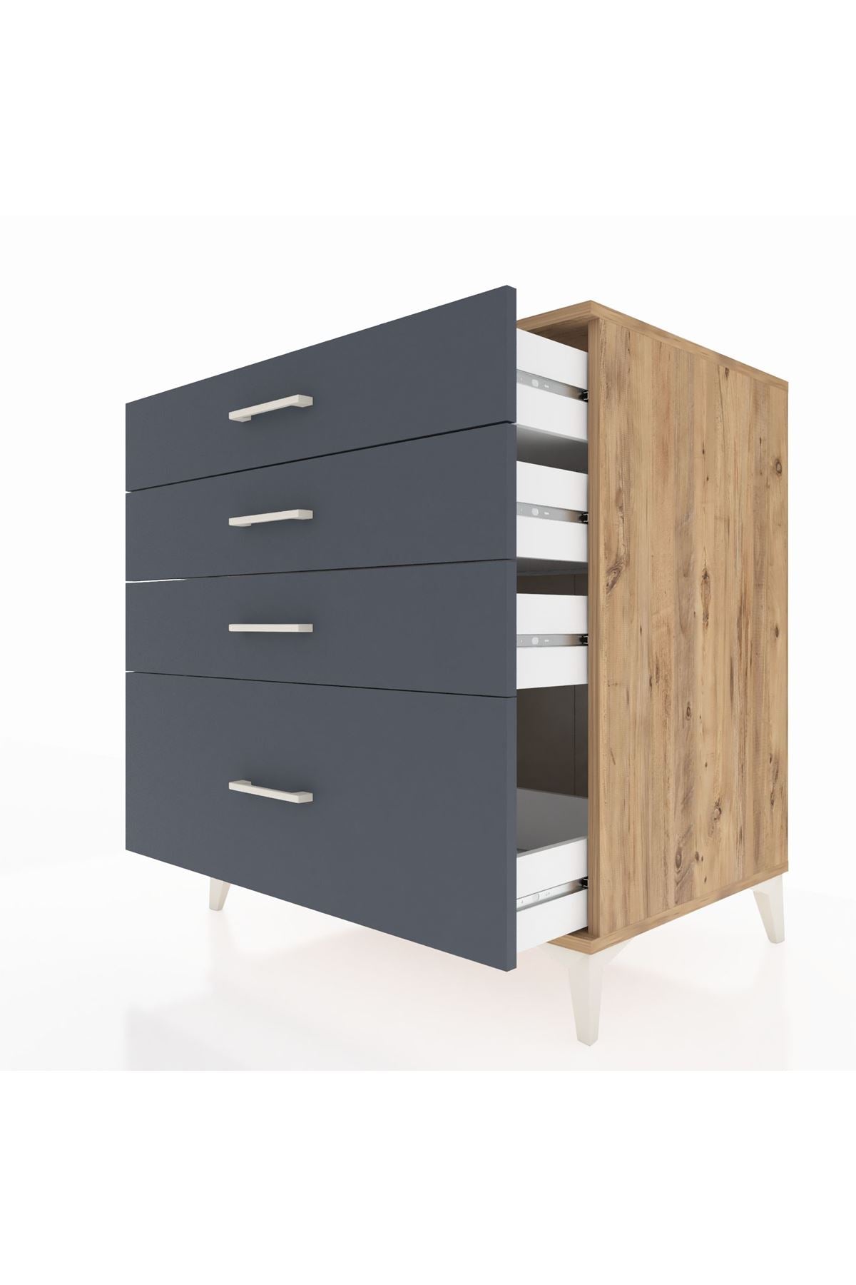 Kronos Şifonyer 4 Çekmeceli 88x59x96 - S70M009V8C