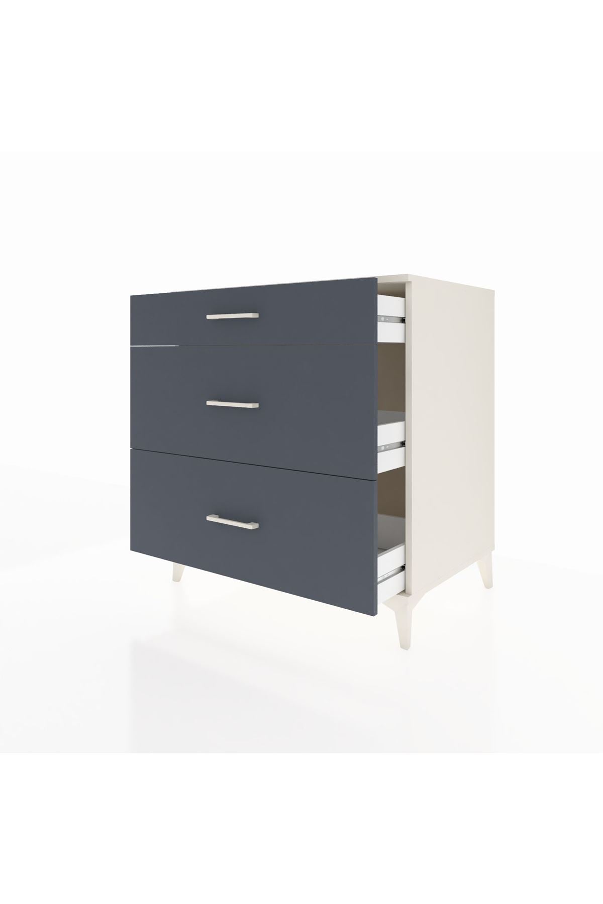 Kronos Şifonyer 3 Çekmeceli 88x59x96 - S70M010V2C