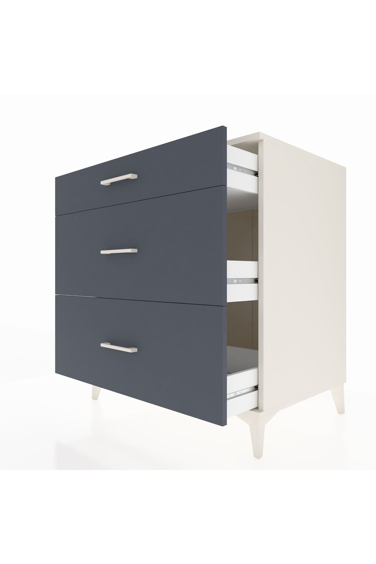 Kronos Şifonyer 3 Çekmeceli 88x59x96 - S70M010V2C