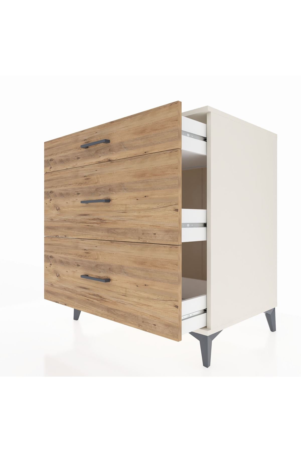 Kronos Şifonyer 3 Çekmeceli 88x59x96 - S70M010V3C