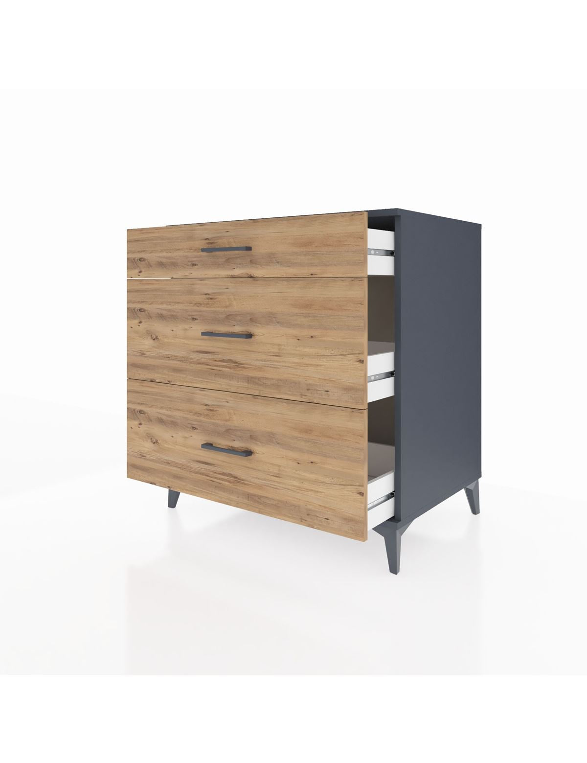 Kronos Şifonyer 3 Çekmeceli 88x59x96 - S70M010V6C