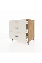 Kronos Şifonyer 3 Çekmeceli 88x59x96 - S70M010V7C