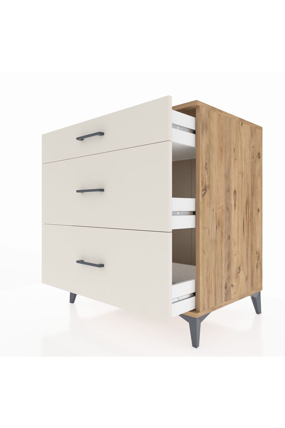 Kronos Şifonyer 3 Çekmeceli 88x59x96 - S70M010V7C