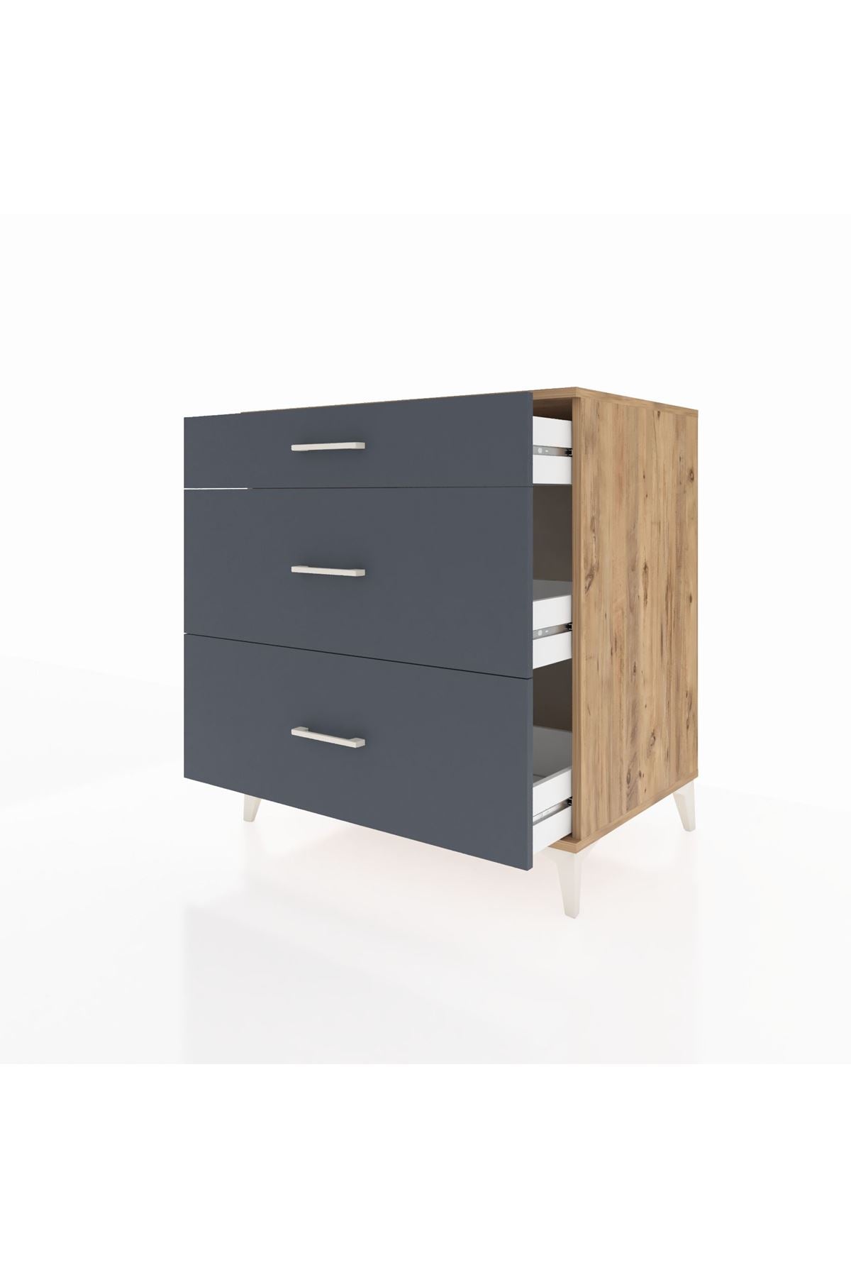 Kronos Şifonyer 3 Çekmeceli 88x59x96 - S70M010V8C