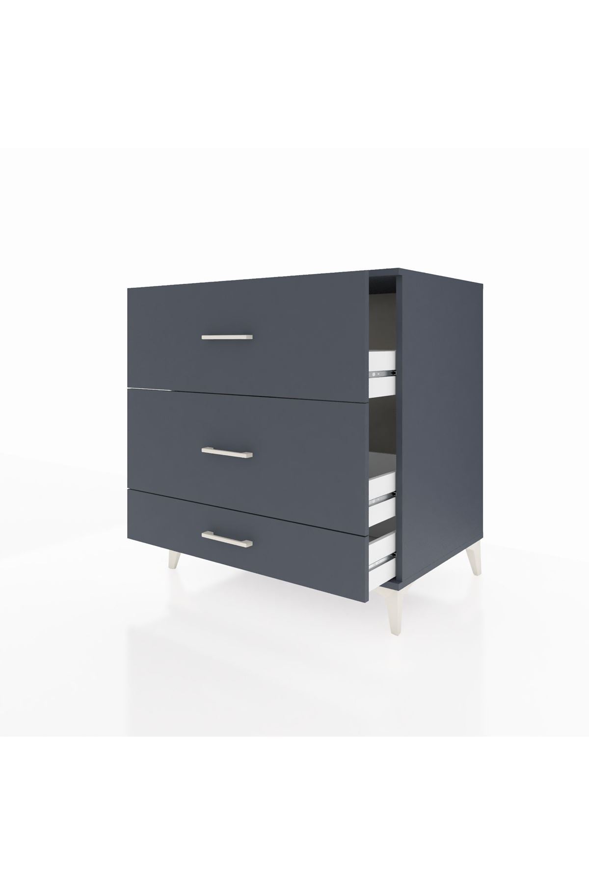Kronos Şifonyer 3 Çekmeceli 88x59x96 - S70M011V5C