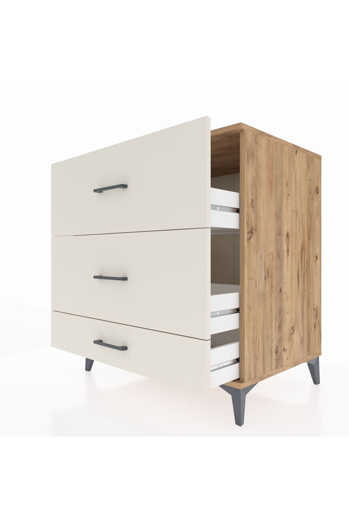 Kronos Şifonyer 3 Çekmeceli 88x59x96 - S70M011V7C