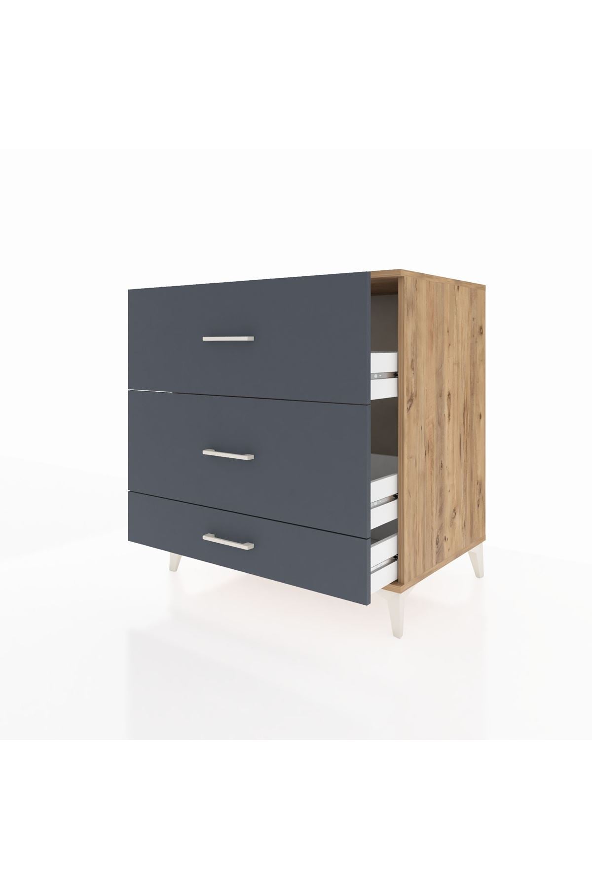 Kronos Şifonyer 3 Çekmeceli 88x59x96 - S70M011V8C