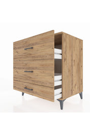 Kronos Şifonyer 3 Çekmeceli 88x59x96 - S70M011V9C