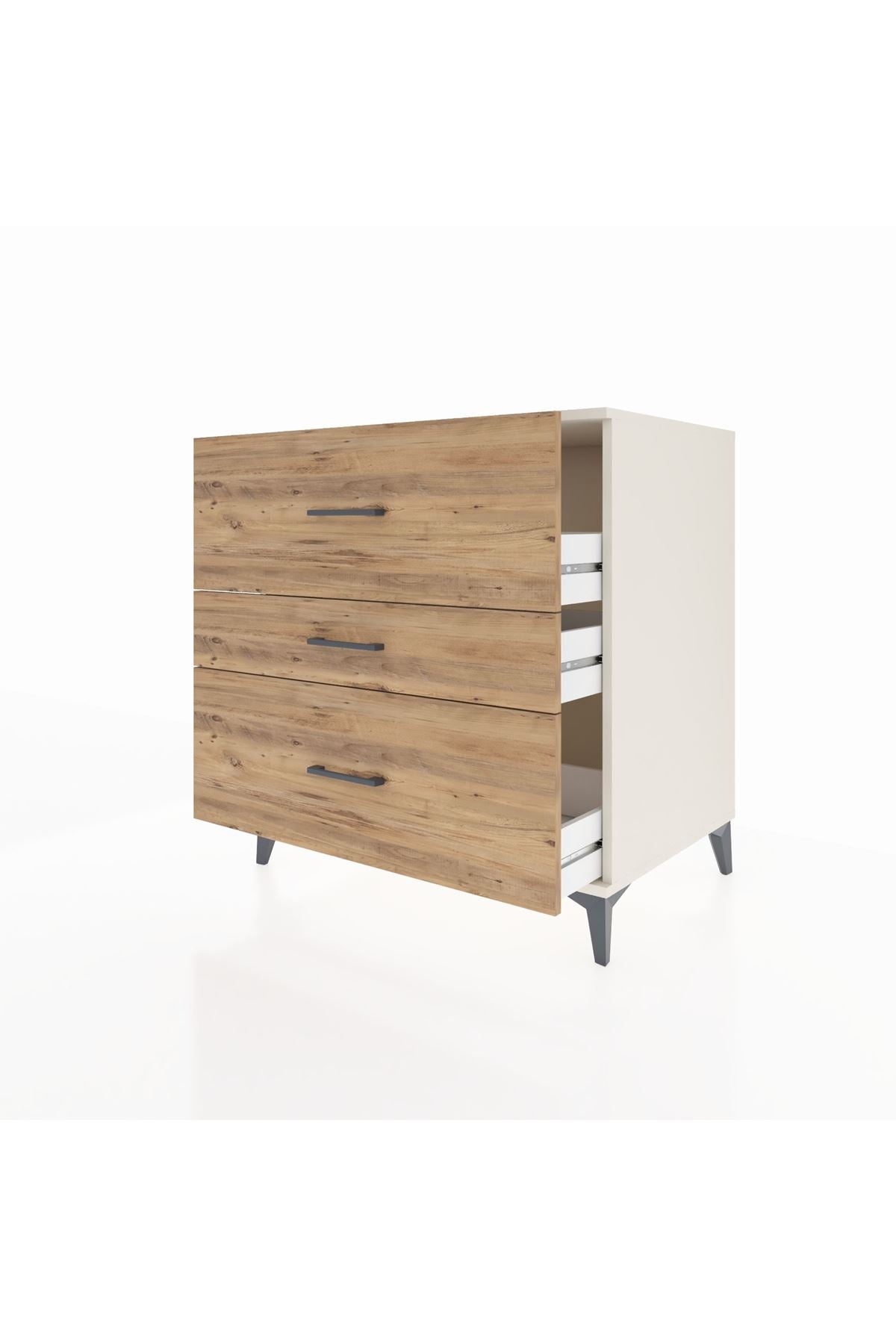 Kronos Şifonyer 3 Çekmeceli 88x59x96 - S70M012V3C