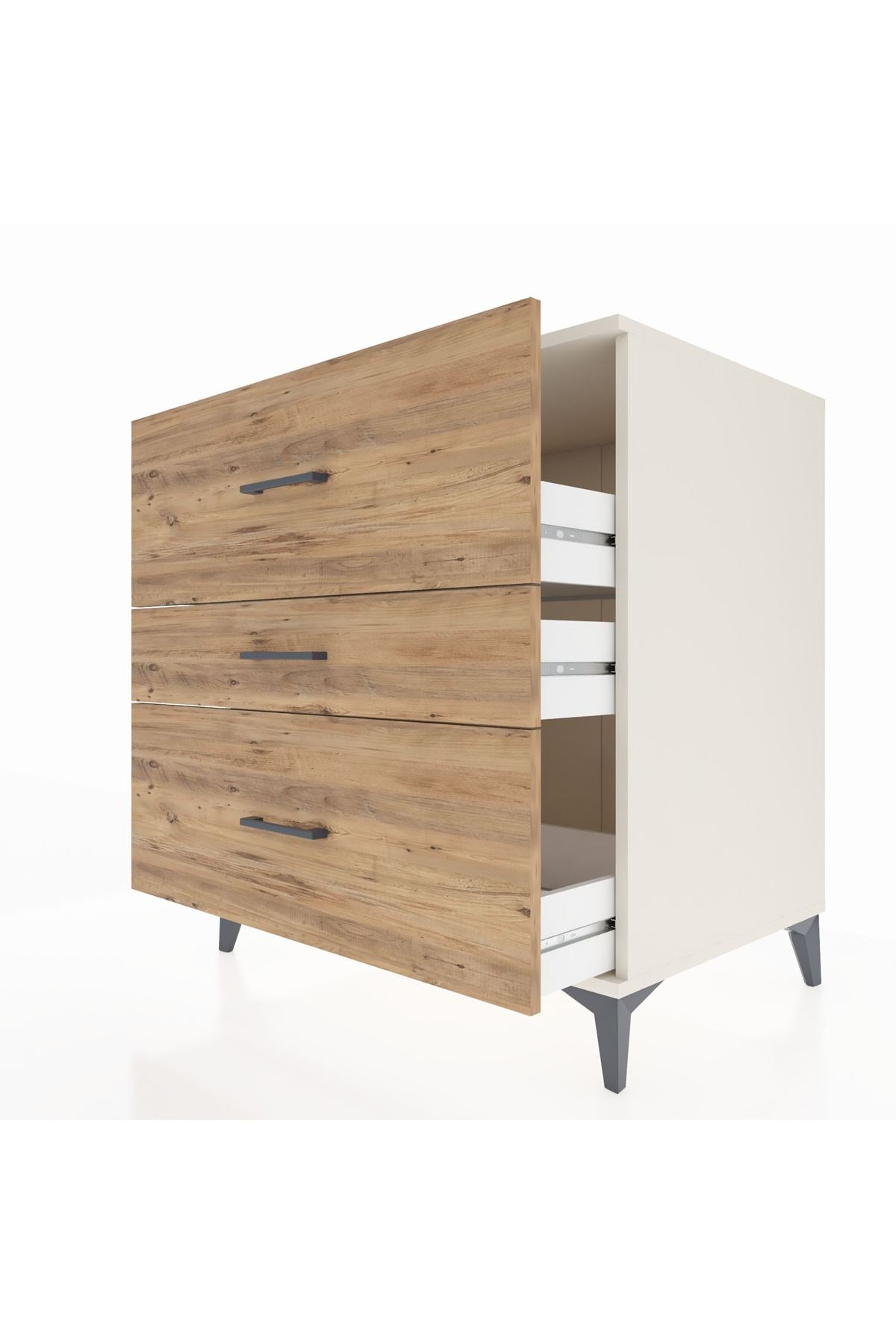 Kronos Şifonyer 3 Çekmeceli 88x59x96 - S70M012V3C