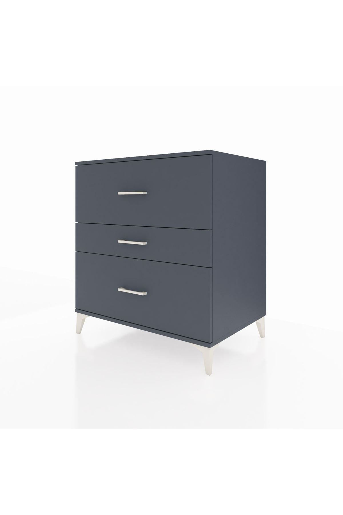 Kronos Şifonyer 3 Çekmeceli 88x59x96 - S70M012V5C