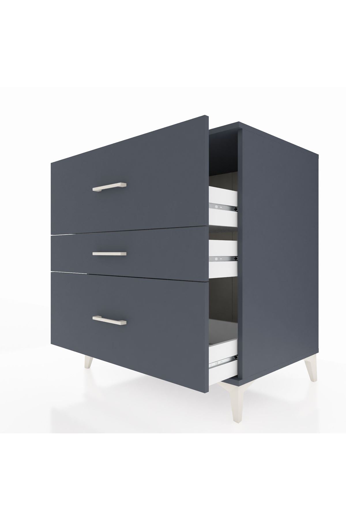 Kronos Şifonyer 3 Çekmeceli 88x59x96 - S70M012V5C