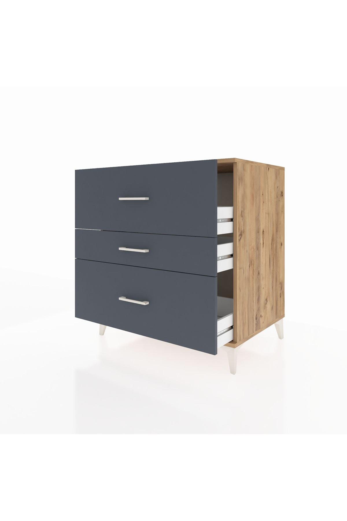 Kronos Şifonyer 3 Çekmeceli 88x59x96 - S70M012V8C