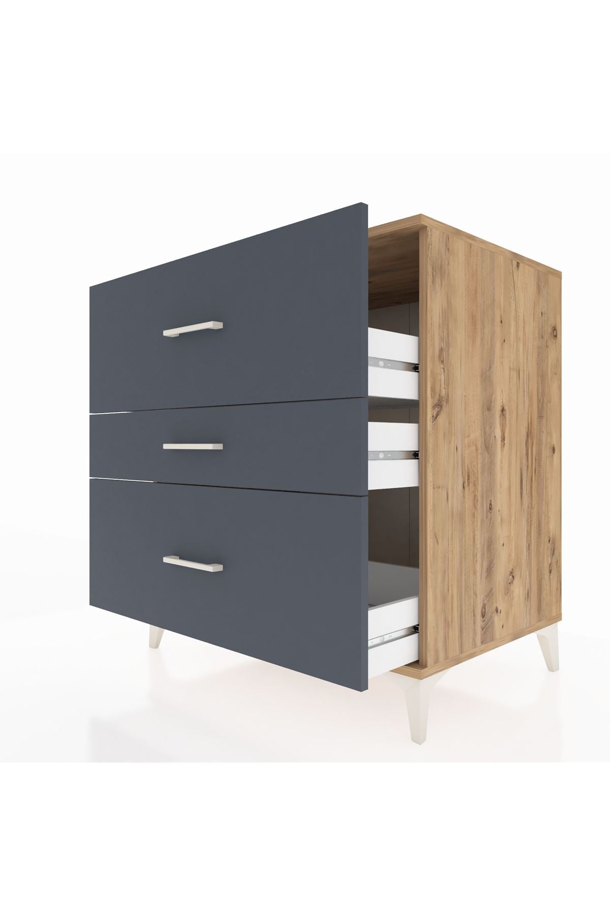 Kronos Şifonyer 3 Çekmeceli 88x59x96 - S70M012V8C
