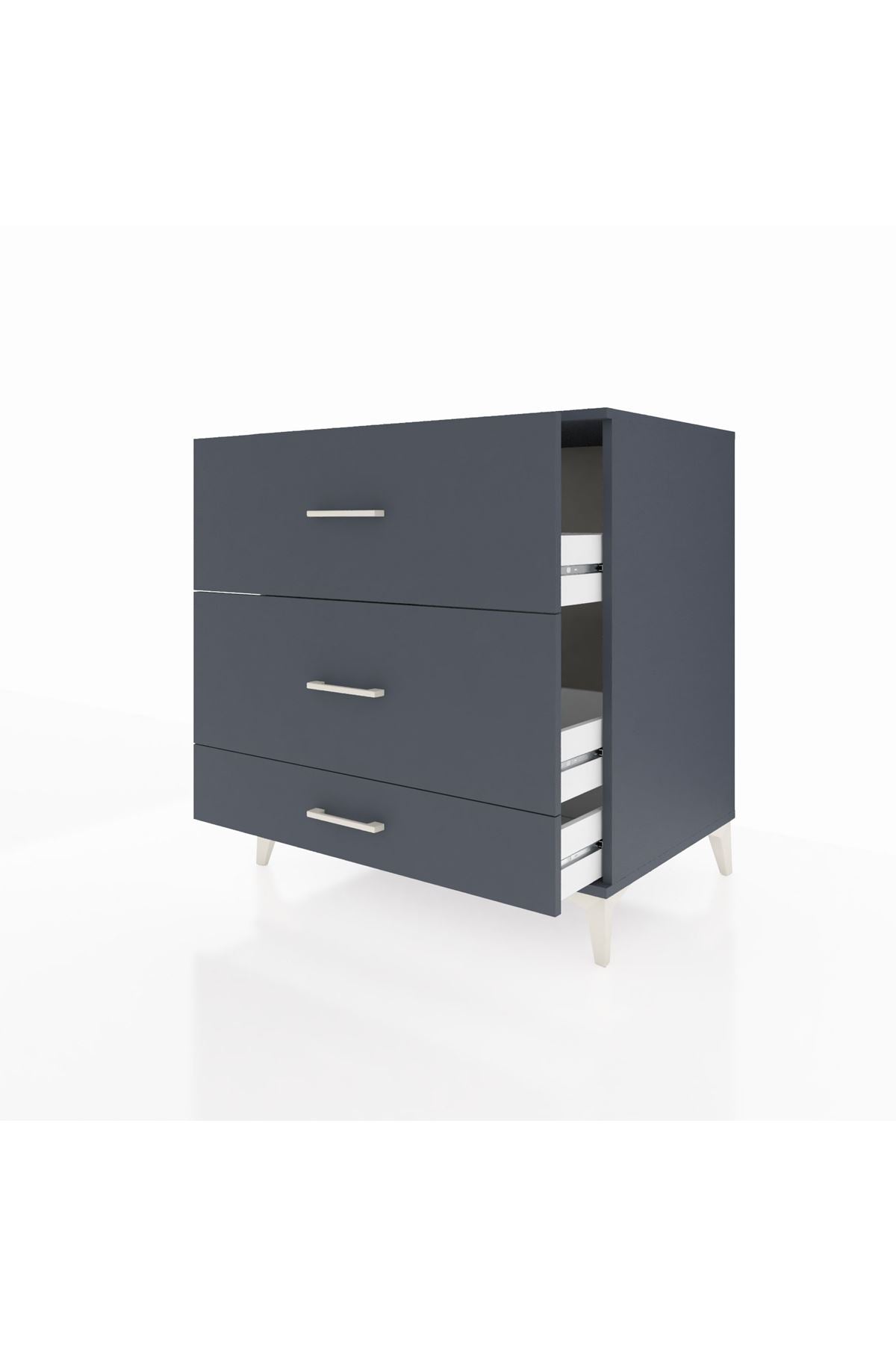 Kronos Şifonyer 3 Çekmeceli 88x59x96 - S70M013V5C