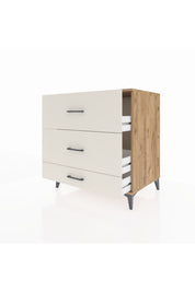 Kronos Şifonyer 3 Çekmeceli 88x59x96 - S70M013V7C