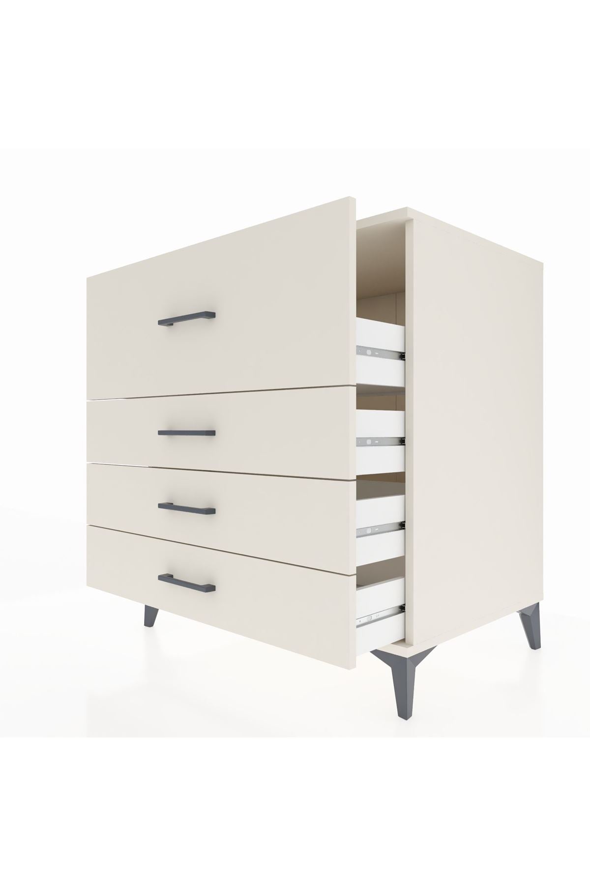 Kronos Şifonyer 4 Çekmeceli 88x59x96 - S70M014V1C