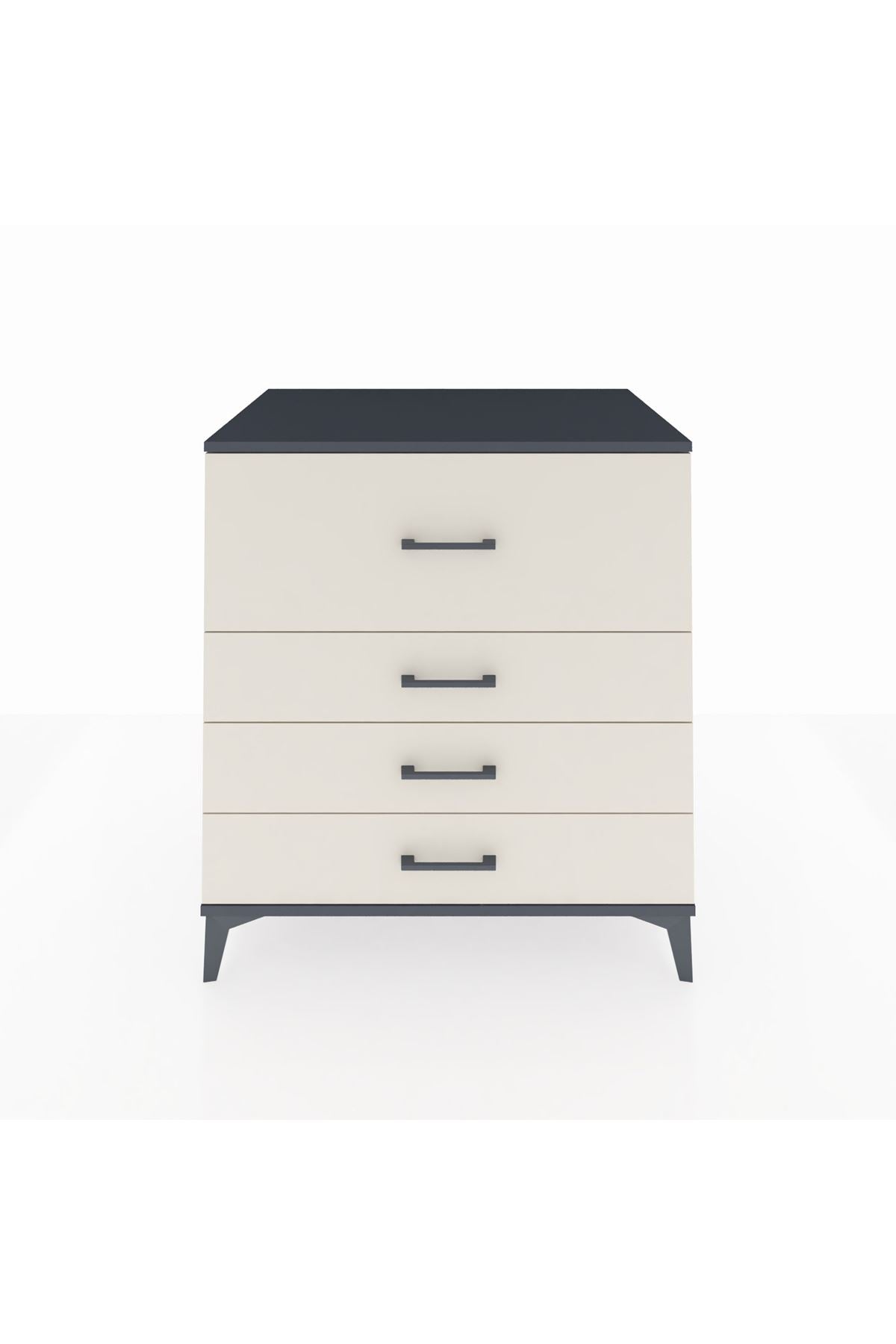 Kronos Şifonyer 4 Çekmeceli 88x59x96 - S70M014V4C