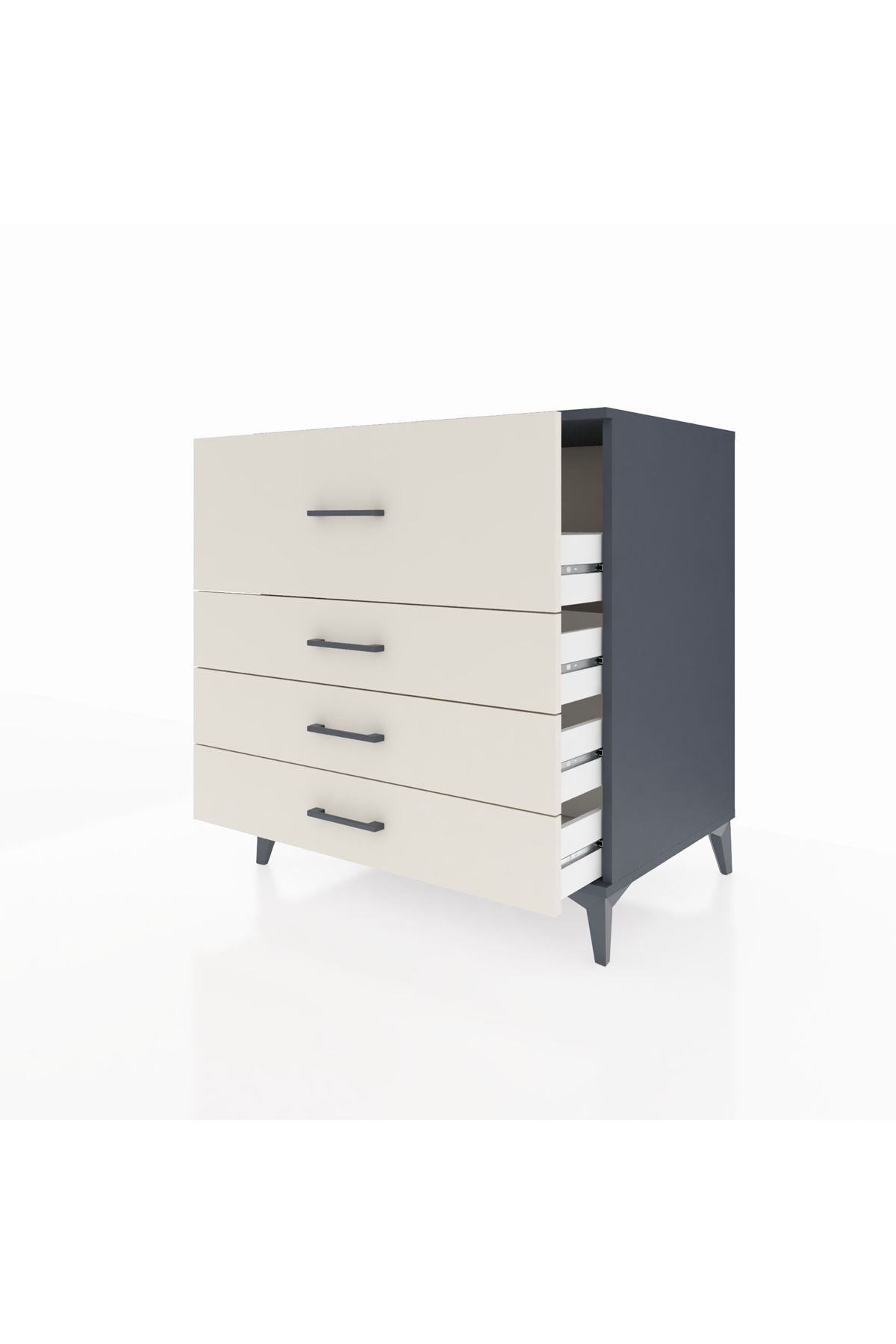 Kronos Şifonyer 4 Çekmeceli 88x59x96 - S70M014V4C