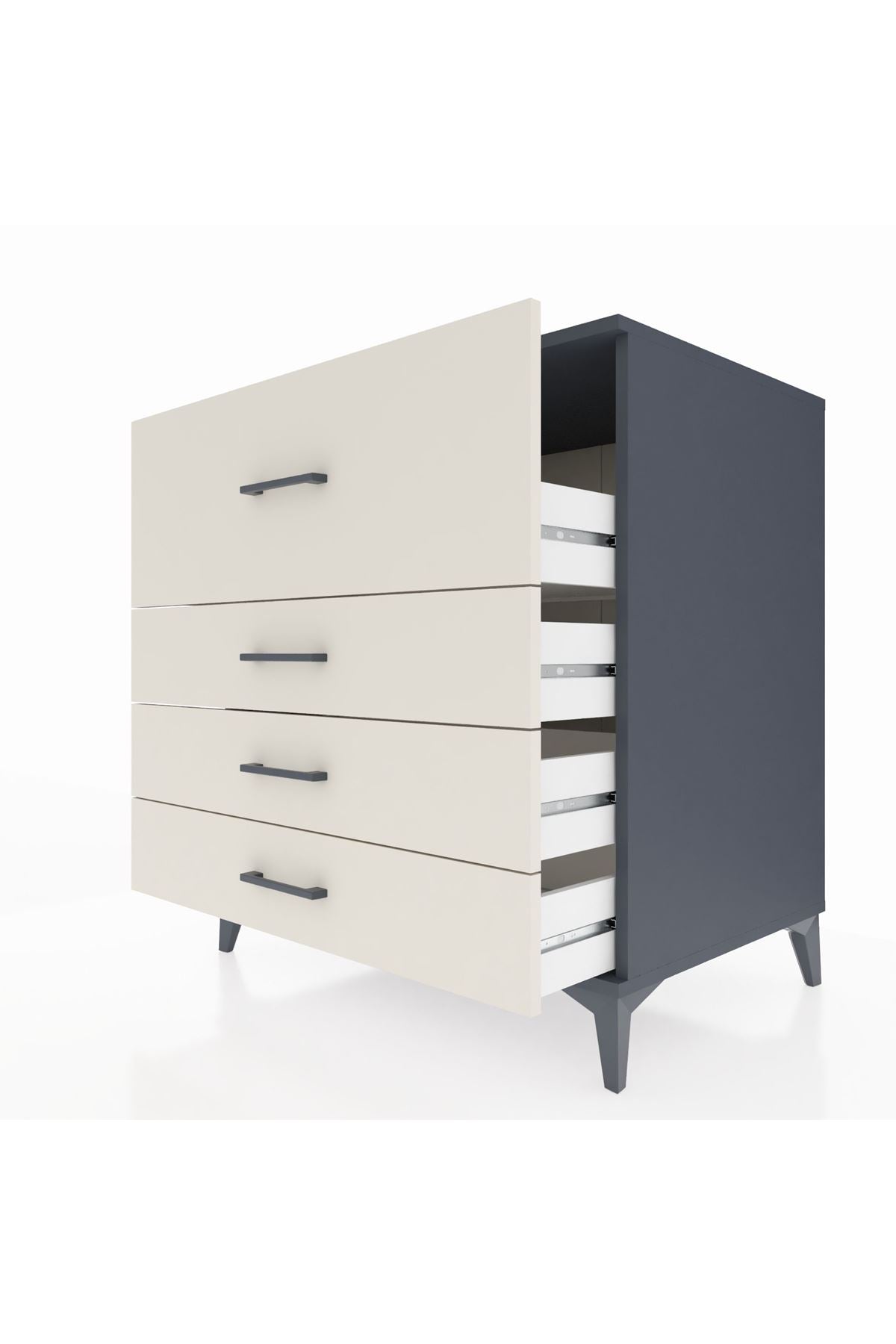 Kronos Şifonyer 4 Çekmeceli 88x59x96 - S70M014V4C