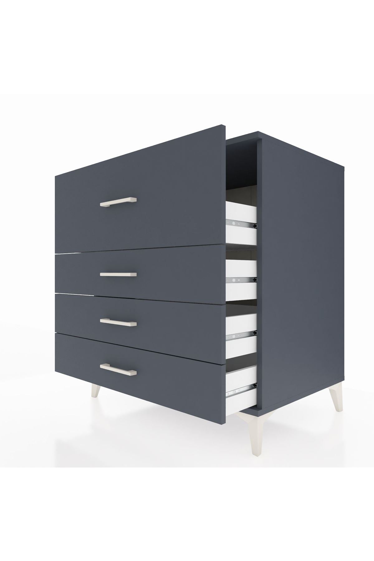Kronos Şifonyer 4 Çekmeceli 88x59x96 - S70M014V5C