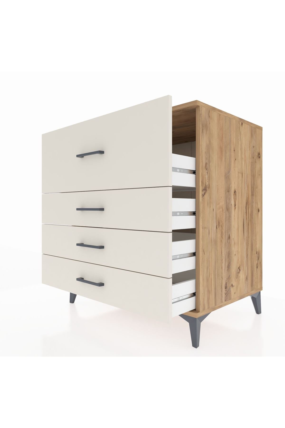 Kronos Şifonyer 4 Çekmeceli 88x59x96 - S70M014V7C