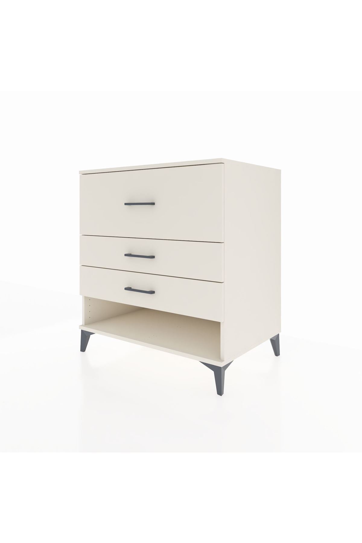 Kronos Şifonyer 3 Çekmeceli 88x59x96 - S70M015V1C