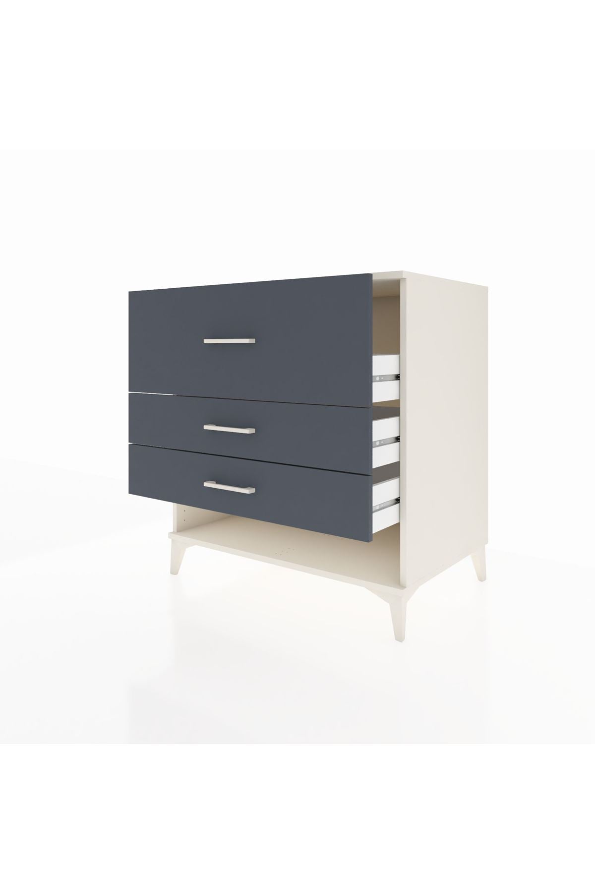 Kronos Şifonyer 3 Çekmeceli 88x59x96 - S70M015V2C