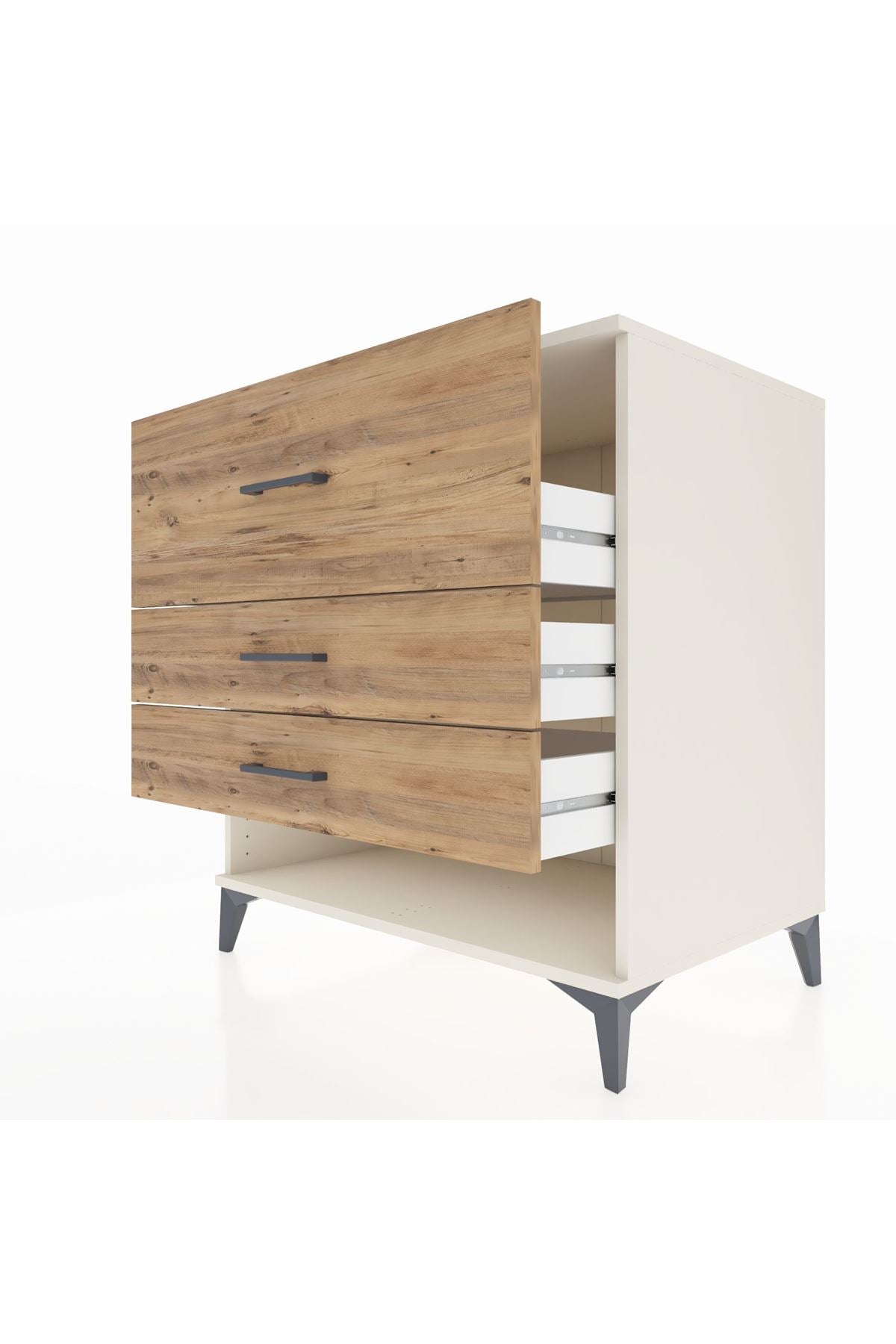 Kronos Şifonyer 3 Çekmeceli 88x59x96 - S70M015V3C
