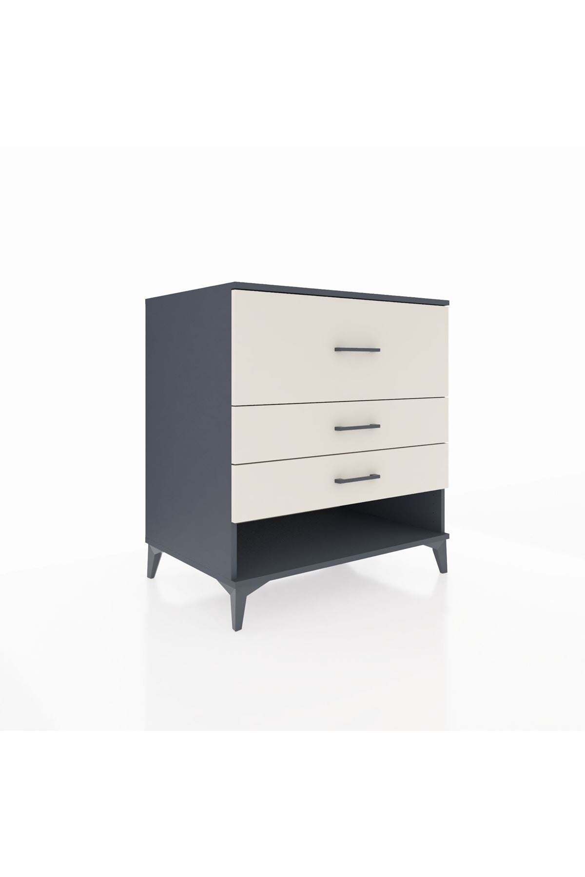 Kronos Şifonyer 3 Çekmeceli 88x59x96 - S70M015V4C