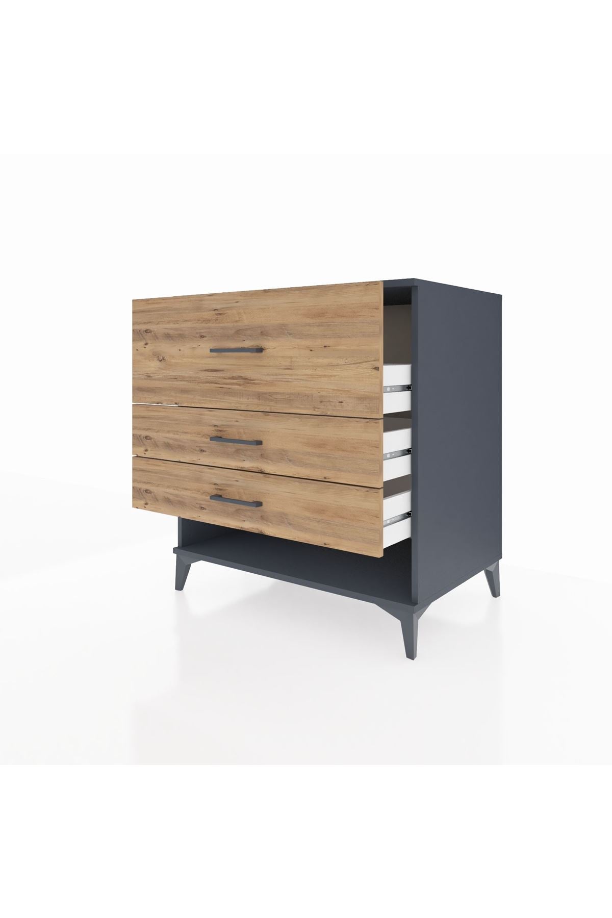 Kronos Şifonyer 3 Çekmeceli 88x59x96 - S70M015V6C