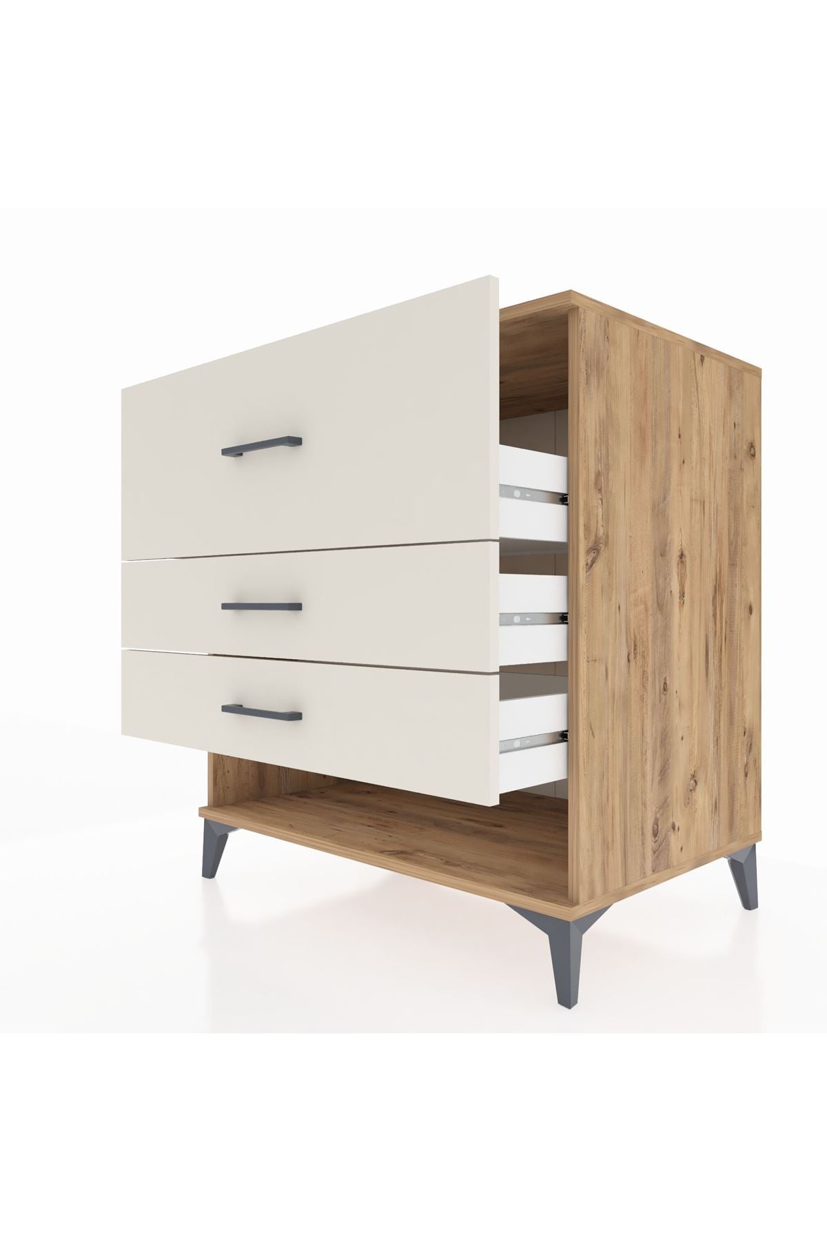 Kronos Şifonyer 3 Çekmeceli 88x59x96 - S70M015V7C