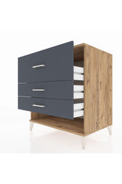 Kronos Şifonyer 3 Çekmeceli 88x59x96 - S70M015V8C
