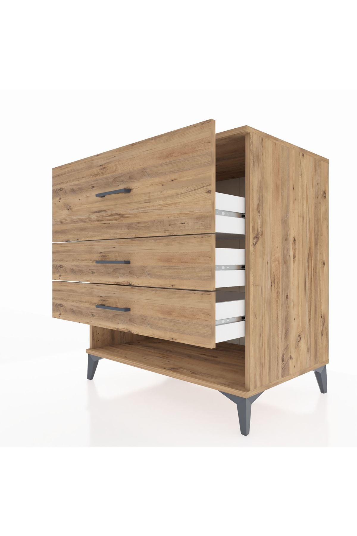 Kronos Şifonyer 3 Çekmeceli 88x59x96 - S70M015V9C