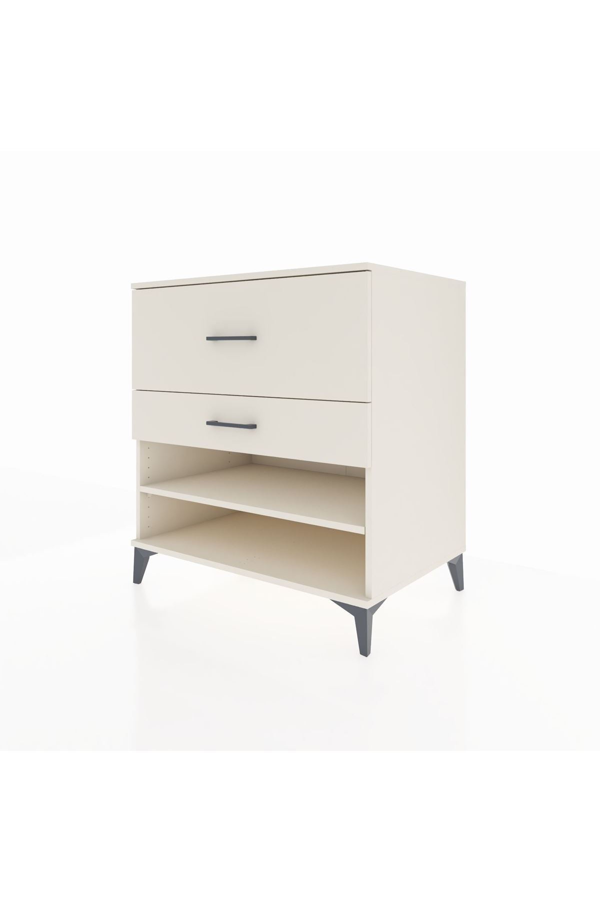Kronos Şifonyer Tek Raflı 2 Çekmeceli 88x59x96 - S70M016V1C