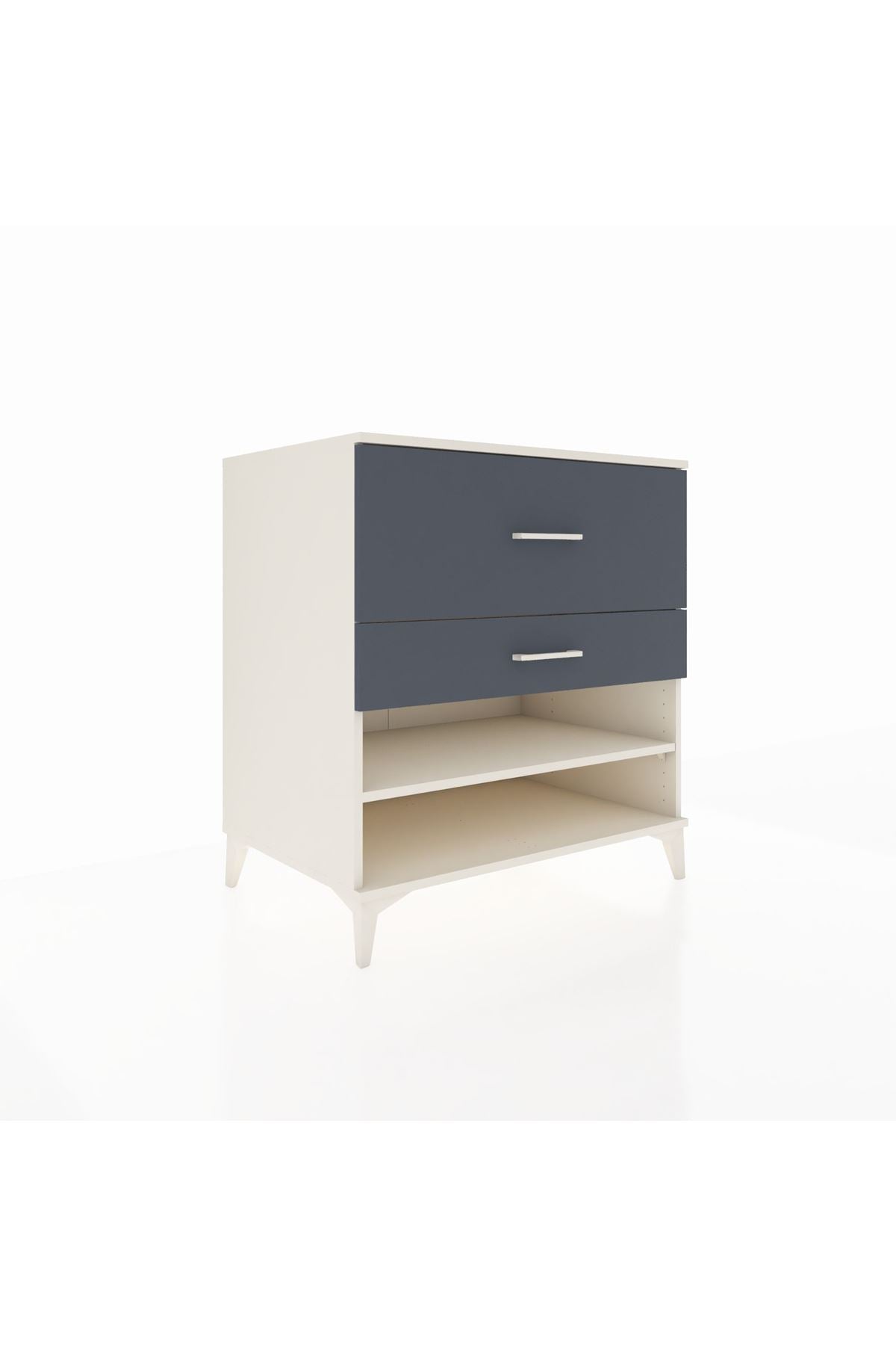 Kronos Şifonyer Tek Raflı 2 Çekmeceli 88x59x96 - S70M016V2C