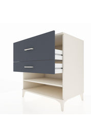Kronos Şifonyer Tek Raflı 2 Çekmeceli 88x59x96 - S70M016V2C