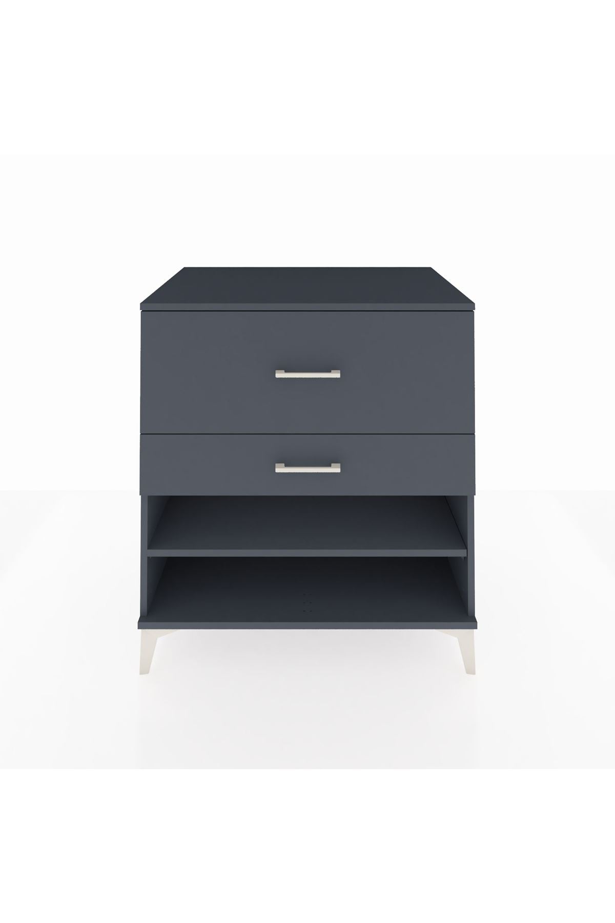 Kronos Şifonyer Tek Raflı 2 Çekmeceli 88x59x96 - S70M016V5C