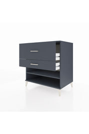 Kronos Şifonyer Tek Raflı 2 Çekmeceli 88x59x96 - S70M016V5C