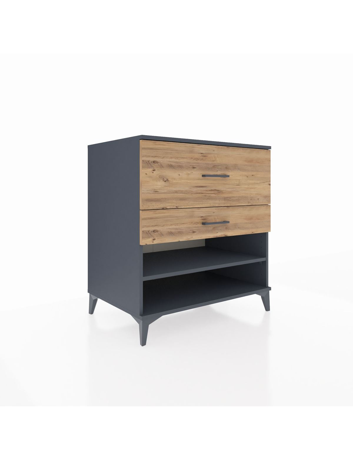 Kronos Şifonyer Tek Raflı 2 Çekmeceli 88x59x96 - S70M016V6C