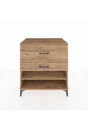 Kronos Şifonyer Tek Raflı 2 Çekmeceli 88x59x96 - S70M016V9C