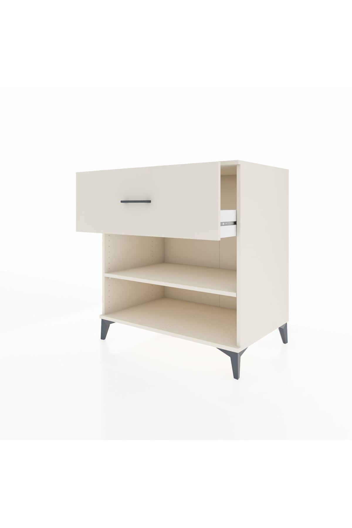 Kronos Şifonyer Tek Raflı Tek Çekmeceli 88x59x96 - S70M017V1C