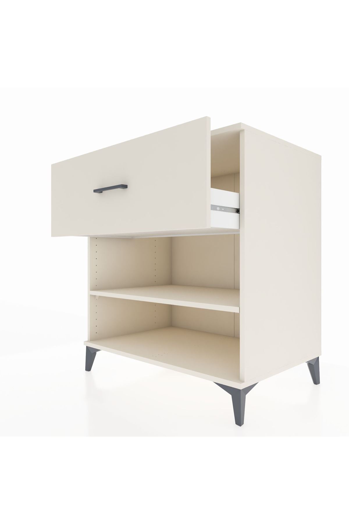 Kronos Şifonyer Tek Raflı Tek Çekmeceli 88x59x96 - S70M017V1C