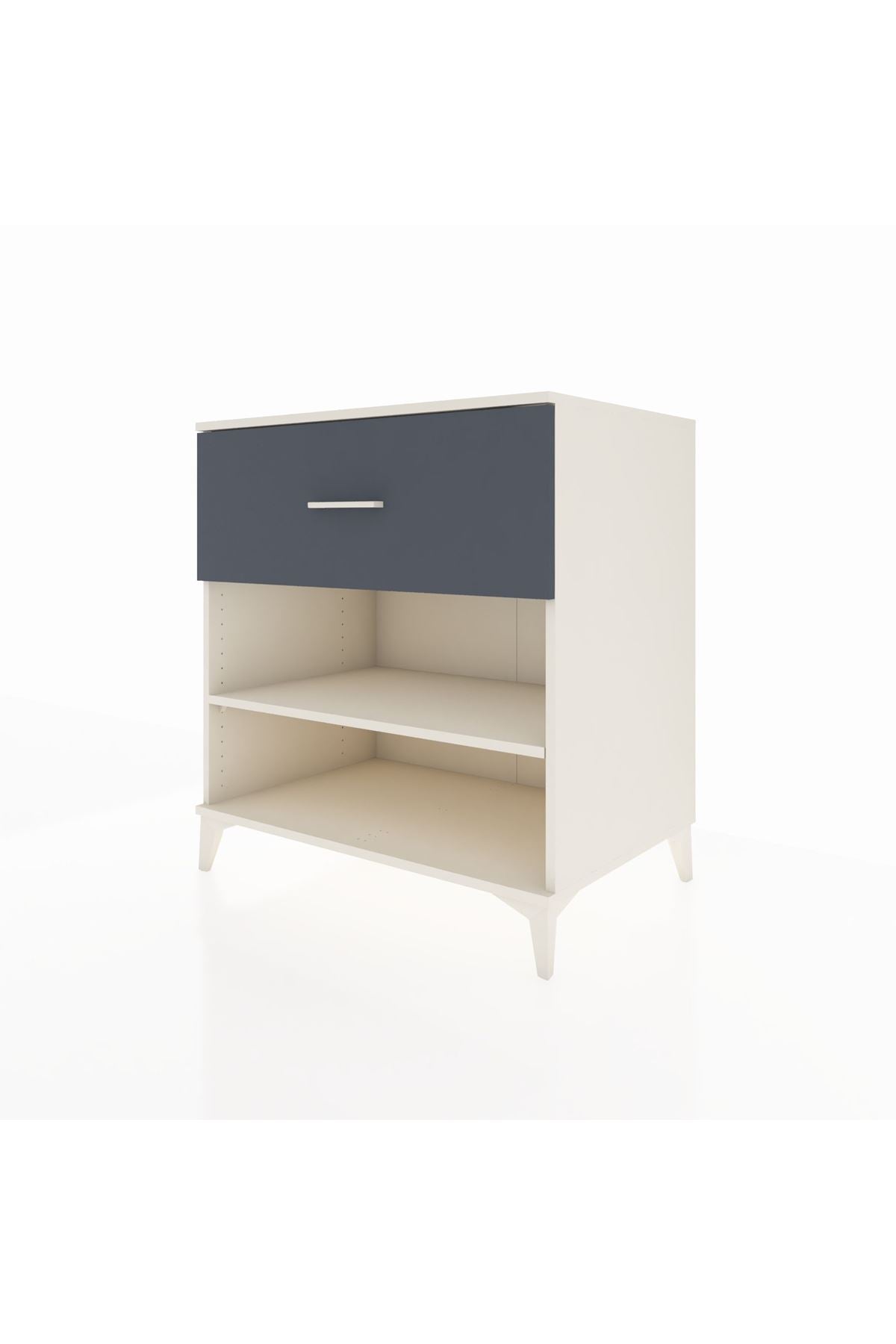 Kronos Şifonyer Tek Raflı Tek Çekmeceli 88x59x96 - S70M017V2C